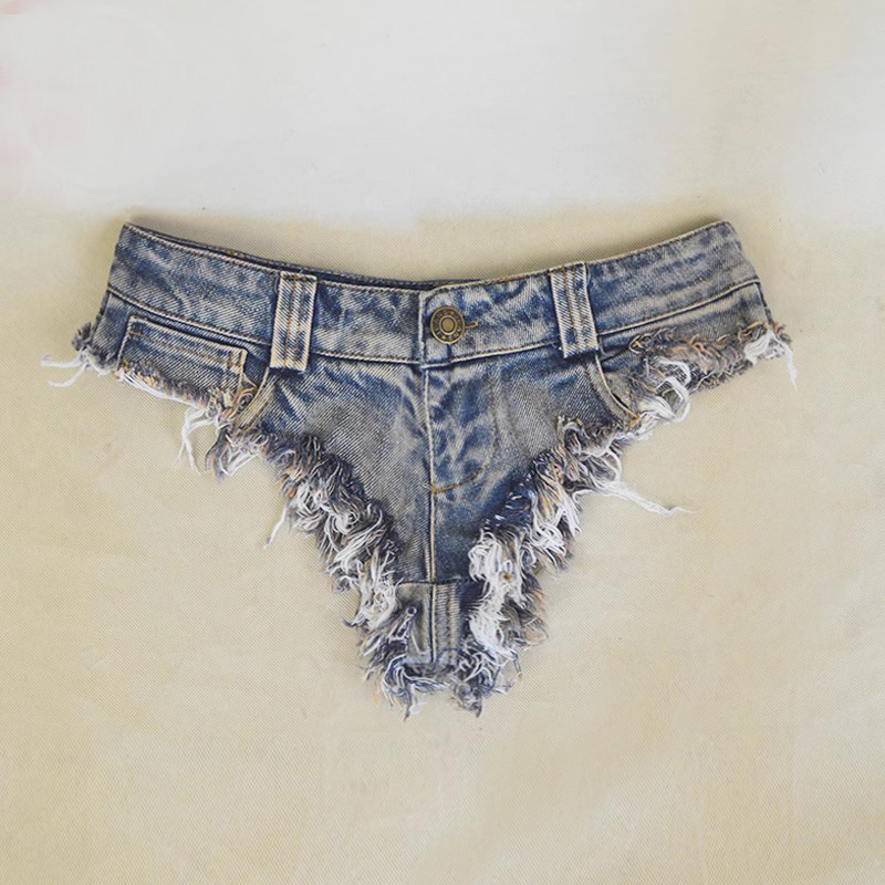 Shorts Denim Frayed - 2023년 여름 여성용 섹시한 프레이드 헴