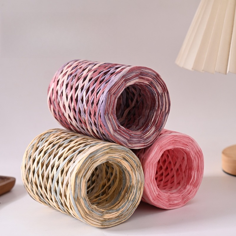라피아 뜨개질 실, 여름 모자 크로셰 실, 수제 가방  - Crochet Bag Raffia 리뷰 및 가격