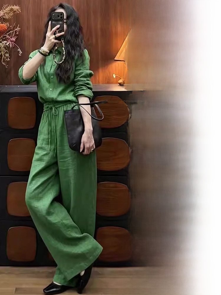 루즈핏 린넨 셔츠와 와이드 레그 팬츠 투피스 세트 한국 - Linen Pant Wide 리뷰 및 가격